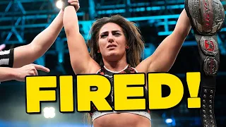 Tessa Blanchard FIRED - Impact World Title Vacated