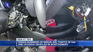 Victim speaks about Kia, Hyundai break-in, theft trend hitting Montgomery
