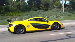 McLaren P1 *hard acceleration*