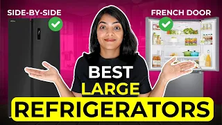 👆Best side by side and french door refrigerators 2024