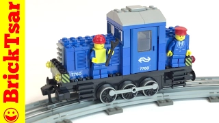 LEGO 12V Train Set 7760 Diesel Shunting Locomotive From 1980!