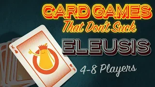 Eleusis - Card Games That Don't Suck