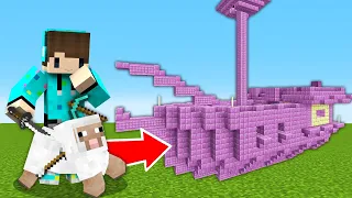 MINECRAFT TAPI MEMBUNUH MOB BISA SPAWN BANGUNAN INSTAN !