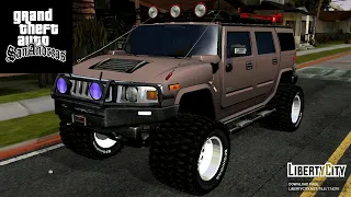 Gta San Andreas  Hummer H2 Mod For Android | Jeep Moddff only I gta sa dff only android