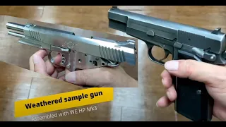 CRW preview Steel Hi-power Mk3 kit & Marui Kimber TLE Stainless sample