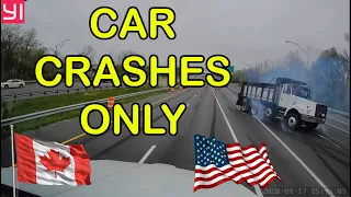 Insane Car Crashes USA & Canada | BEST OF Hit And Run, Accident, Road Rage, Bad Drivers, Brake Check