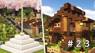 [Minecraft Survival] 야생생존기 #23 닭장 만들고 신호기 만들기 Chicken coop&Beacon