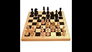 Сувенирные деревянные шахматы "Гроссмейстерские" Gift souvenir wooden chess "Grandmaster" beech