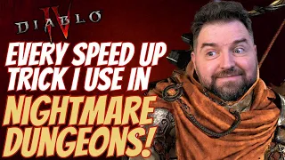 Diablo 4 - 16 Tips & Tricks To SPEED LEVEL Nightmare Dungeons