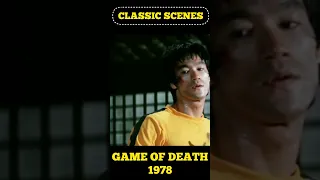 Bruce Lee Vs Kareem Abdul-Jabbar Game Of Death 1978 #fun #mma #martialarts #kungfu #film