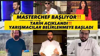 MASTERCHEF BAŞLIYOR‼️TARİH AÇIKLANDI‼️YARIŞACAK İSİMLER BELİRLENİYOR#magazine #trending #masterchef