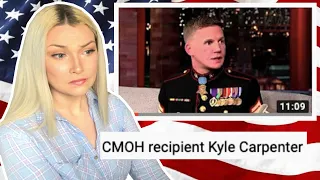 New Zealand Girl Reacts to Kyle Carpenter - Medal of Honor Recipient