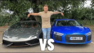 LAMBORGHINI HURACAN VS AUDI R8 | WHICH IS BETTER?