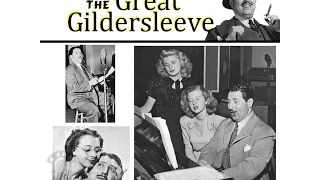 The Great Gildersleeve - Smitten by an Unknown Beautiful Lady