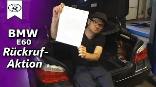 BMW E60 Rückrufaktion 0061070500 | recall action | VitjaWolf | Tutorial | HD