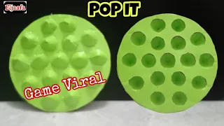 Tutorial Membuat Mainan Pop It | Mainan yang Lagi Viral