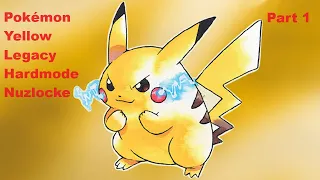 [Pokémon Yellow] Let's Play Pokémon Yellow Legacy Part 1 - Semi Blind Hardmode Nuzlocke