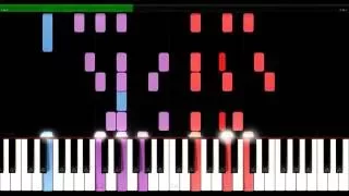 Toccata und Fuge F-Dur - BWV 540 - J.S.Bach - Synthesia HD 60 fps