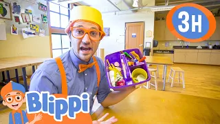 Learn and Explore the Children's Museum! | Blippi - Kids Playground | Educational Videos for Kids