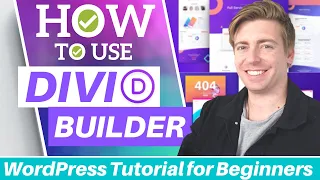 How to use Divi Builder in Wordpress | Divi Theme Tutorial for Beginners