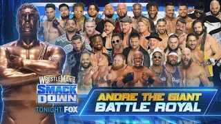 Batalla Real Andre El Gigante 2023 Parte 1 - WWE Smackdown 31/03/2023 (En Español)