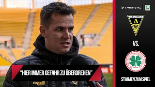 "Immer leer nach einem Spiel!" | TSV Alemannia Aachen - Rot-Weiß Oberhausen | Interviews