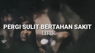 Reza Pahlevi - Pergi Sulit Bertahan Sakit |Official Lirik Video| Lagu Pop Indonesia