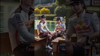 F1 Red Bull - Max Verstappen and Carlos Sainz - AI Animation #ai #deforum#stablediffusion