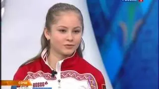 Юлия Липницкая и Аделина Сотникова о Евгении ПлющенкоYulia Lipnitskaia and Adelina Sotnikova