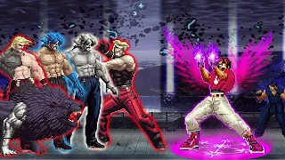 [Mugen KOF] Innovation Chris Vs Bosses Rugal Team