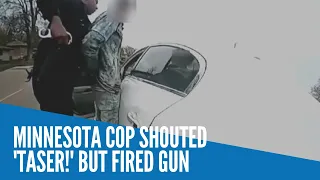 Minnesota cop shouted 'Taser!' but fired gun