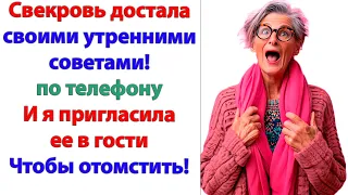 Хамка, ты не получишь от меня ни одного совета! Раз такая наглая и неблагодарная! вопила свекровь