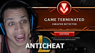 Tyler1 reacts to ANTICHEAT in League
