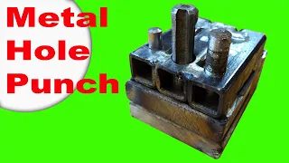 How to make Metal Hole Punch. Simple Metal Hole Punch