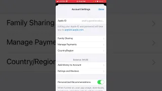 Apple ID - you have a store balance; you need to spend balance before changing stores