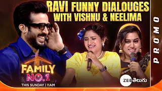 Family No.1 - Retro Theme Funny Promo | Tomo @ 11 AM | Zee Telugu