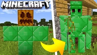 GOLEM Z EMERALDÓW W MINECRAFT!