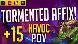 HAVOC DH | M+ De Other Side +15 Tormented Season 2 | Havoc Demon Hunter PoV Mythic + Shadowlands