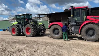 Claas Xerion 5000 vs Kirovets K742