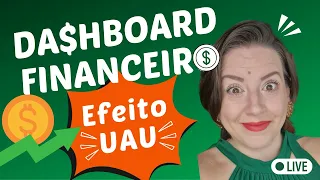 LIVE #368 - Como Criar um Dashboard Financeiro Efeito UAU no Excel