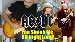 AC/DC - You Shook Me All Night Long - Electric Guitar Cover by Kfir Ochaion