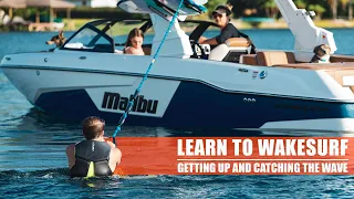 How to Get Up on a Wakesurf Board
