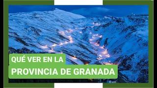 GUÍA COMPLETA ▶ Qué ver en la PROVINCIA de GRANADA (ESPAÑA) 🇪🇸 🌏Turismo y viajes a Andalucía