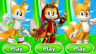 Sonic Dash - Tails Vs DragonClaw Tails Vs Movie Tails - all Boss Zazz Egman - All 86 character