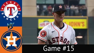 Astros VS Rangers Condensed Game 4/15/23