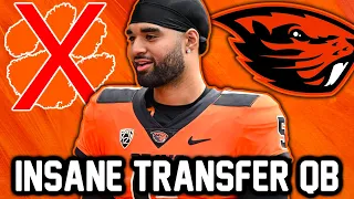 This INSANE QB TRANSFER Could SAVE OREGON STATE Football...