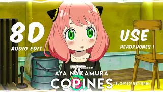 8D Audio | aya nakamura_ copines _tik tok edit version (slowed_reverb) | MN