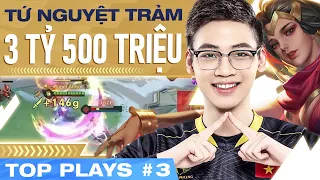 BIRDLB VÀ TỨ NGUYỆT TRẢM 3 TỶ 500 TRIỆU | TOP PLAYS #3 AIC 2022