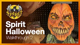 Spirit Halloween Store 2 Walkthrough - decorations, animatronics, toys and costumes