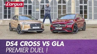 DS4 Cross (2021). Premier match face au SUV Mercedes GLA